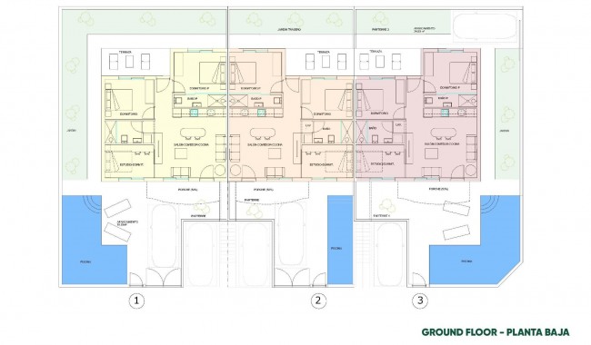 New Build - Bungalow - Pilar de La Horadada - Parques de Andromeda