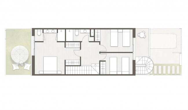 New Build - Townhouse - Pilar de La Horadada - Zona Pueblo