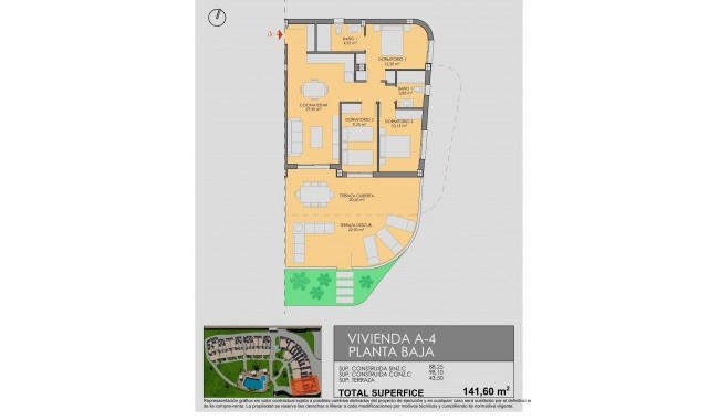 Nybyggnation - Lägenhet - Los Alcázares - Serena Golf