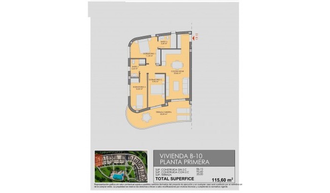 New Build - Apartment - Los Alcázares - Serena Golf