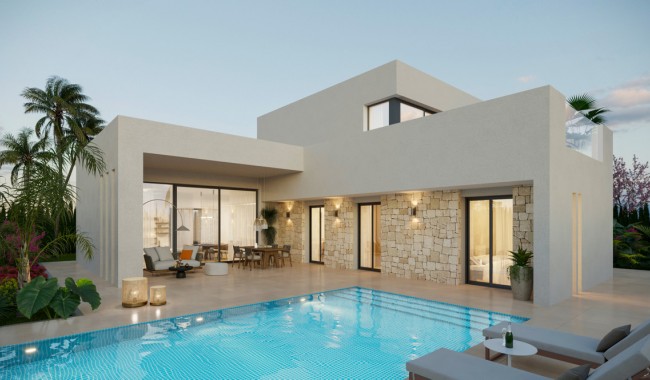 Nybyggnation - Villa - Aspe - Aspe Centro