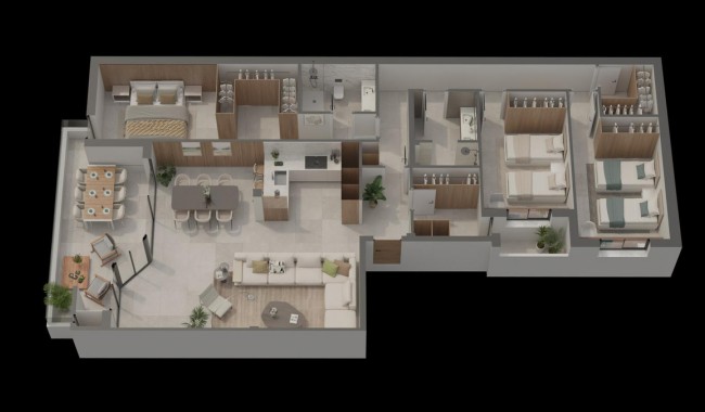 Nowa konstrukcja - Apartament - Águilas - Águilas Centro