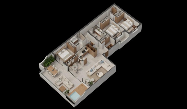 Nowa konstrukcja - Apartament - Águilas - Águilas Centro