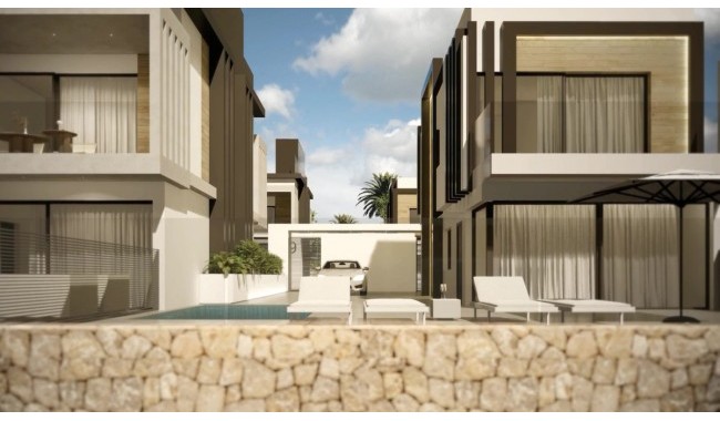 Nybyggnation - Villa - Mazarron - Mazarrón Centro