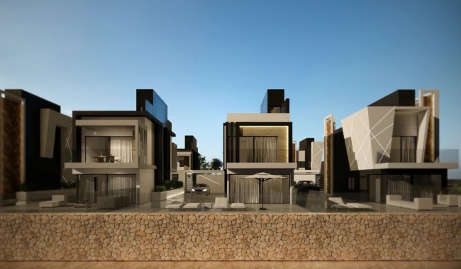 Nybyggnation - Villa - Mazarron - Mazarrón Centro