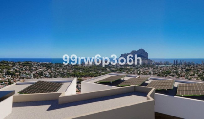 Nybyggnation - Villa - Calpe - Calpe Centro