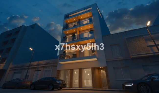 Nowa konstrukcja - Apartament - Torrevieja - Centro