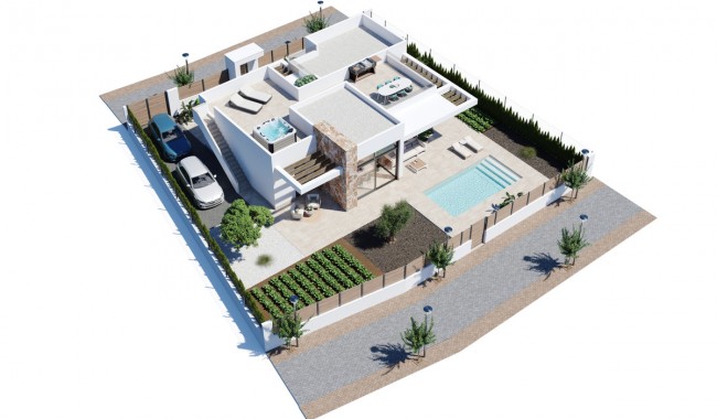 Nueva construcción  - Villa - Fuente-Álamo de Murcia - Hacienda del Alamo Golf Resort