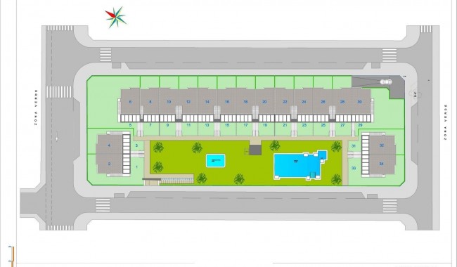 Nybygg - Bungalow - Pilar de La Horadada - Zona Pueblo