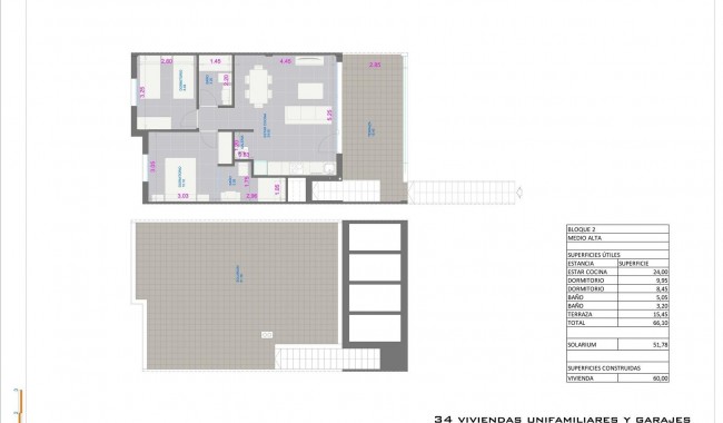 New Build - Bungalow - Pilar de La Horadada - Zona Pueblo
