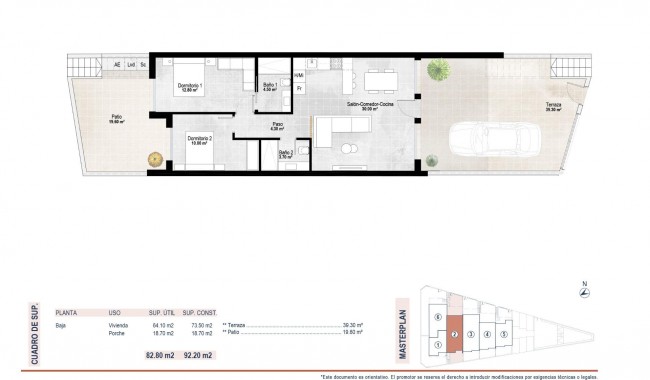 New Build - Bungalow - San Pedro del Pinatar - Pueblo