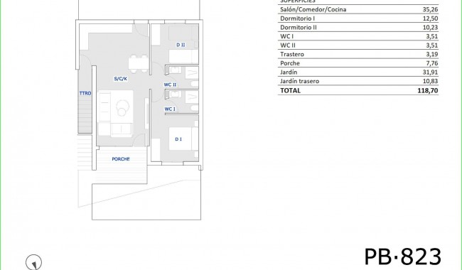 New Build - Bungalow - San Miguel de Salinas - Pueblo