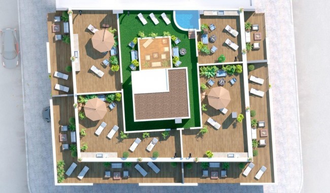 Nybyggnation - Lägenhet - Torrevieja - Parque de Las Naciones