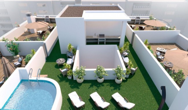Nybyggnation - Lägenhet - Torrevieja - Parque de Las Naciones