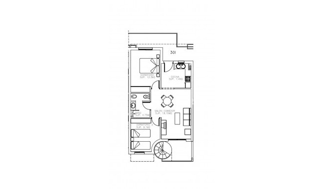 Nueva construcción  - Apartamento - Águilas - Collados