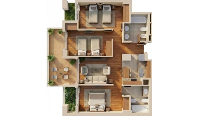 New Build - Apartment - Vera - Puerto del Rey