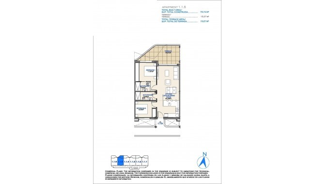 Nowa konstrukcja - Apartament - Los Alcázares - Serena Golf