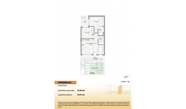 Nybygg - Bungalow - San Pedro del Pinatar - El salero