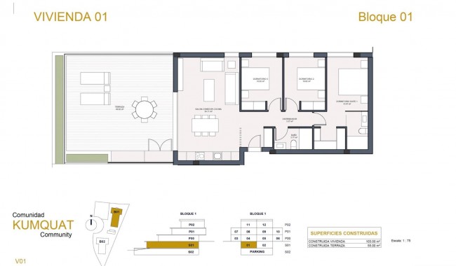 Sprzedaż - Apartament - Orihuela - Las Colinas Golf Resort