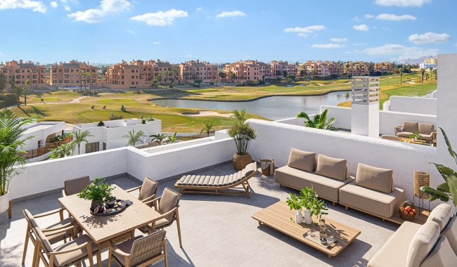 New Build - Apartment - Los Alcázares - La Serena Golf
