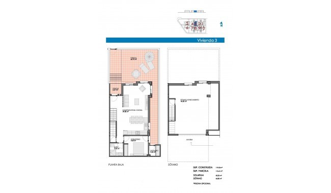 Nybygg - Quatro hus - Bigastro - pueblo