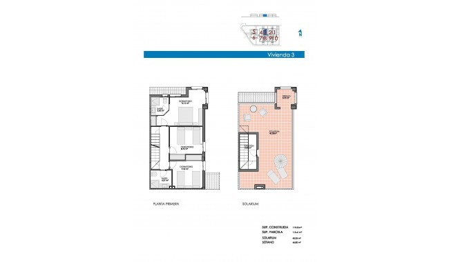 Nybygg - Quatro hus - Bigastro - pueblo