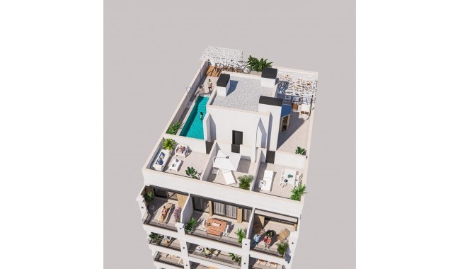 Lägenhet - Nybyggnation - Torrevieja - Playa del cura