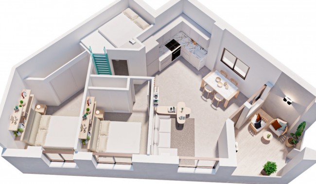 Nowa konstrukcja - Apartament - Pilar de La Horadada