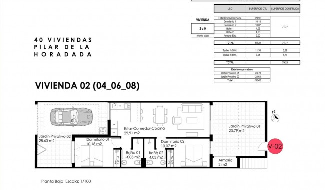 Nybygg - Bungalow - Pilar de La Horadada - Zona Pueblo