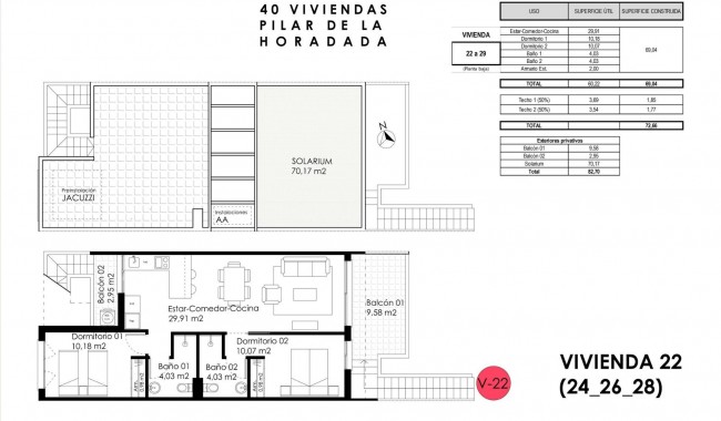 New Build - Bungalow - Pilar de La Horadada - Zona Pueblo