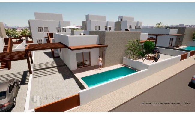 New Build - Townhouse - Mazarron - Mazarrón Casco Urbano