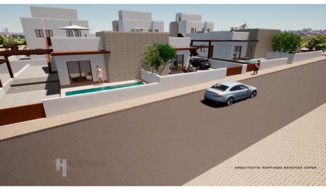 New Build - Townhouse - Mazarron - Mazarrón Casco Urbano