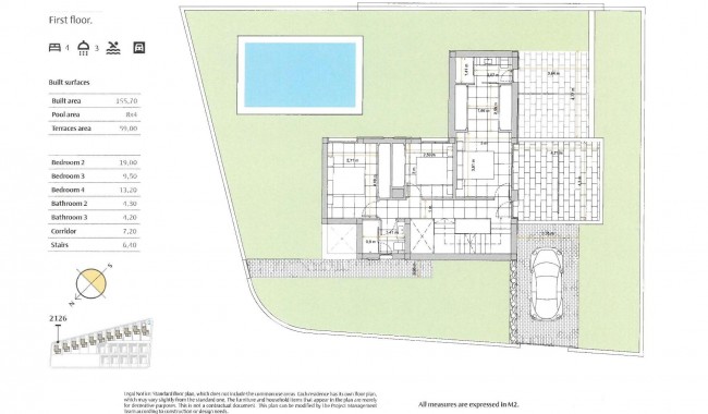 Nybygg - Villa - Algorfa - La Finca golf