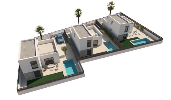Nybyggnation - Villa - Algorfa - La Finca golf