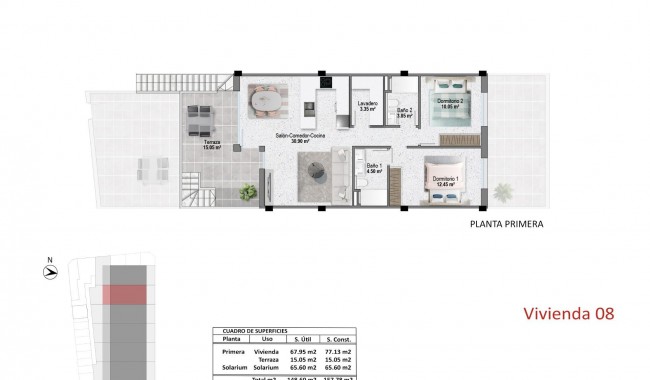 Nybyggnation - Bungalow - Pilar de La Horadada - Zona Pueblo
