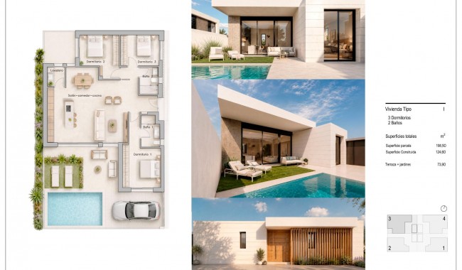 Nueva construcción  - Villa - Pilar de La Horadada - Zona Pueblo