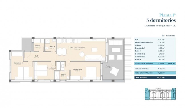 Nueva construcción  - Apartamento - Vera - Vera playa