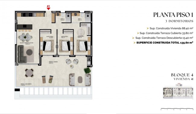 Nybyggnation - Lägenhet - Finestrat - Balcon de finestrat