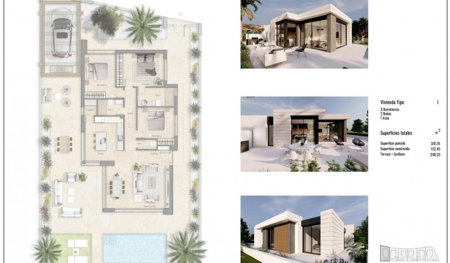 Nueva construcción  - Villa - Pilar de La Horadada - Roda Golf