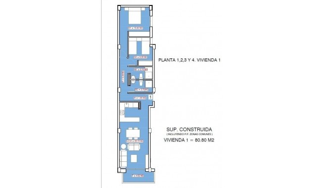 New Build - Apartment - Torrevieja - Acequion