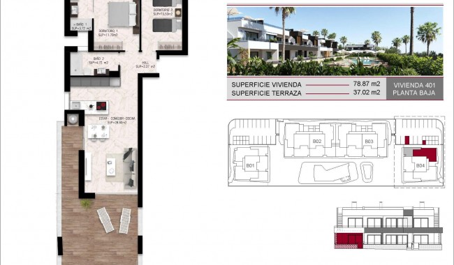 Nueva construcción  - Apartamento - Ciudad Quesada/Rojales - Lo Marabu