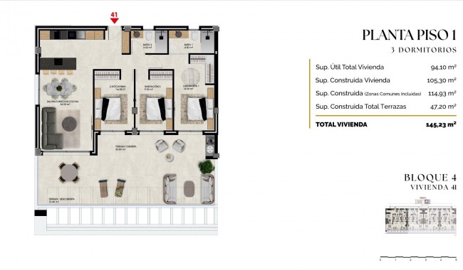 Nybygg - Leilighet - Finestrat - Balcon de finestrat