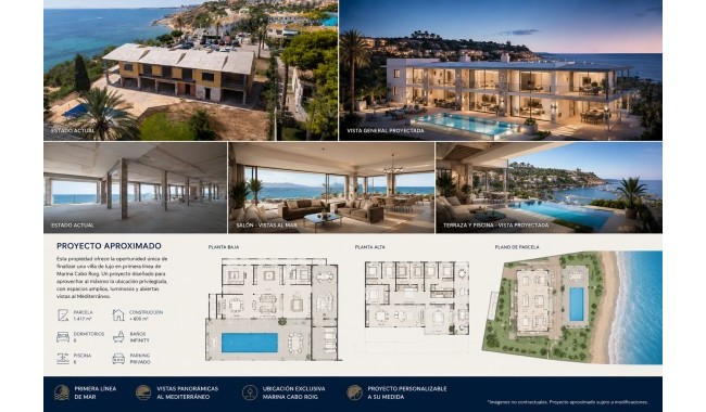 Sprzedaż - Willa - Orihuela costa - Cabo Roig