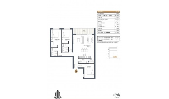 New Build - Apartment - Guardamar - Pueblo