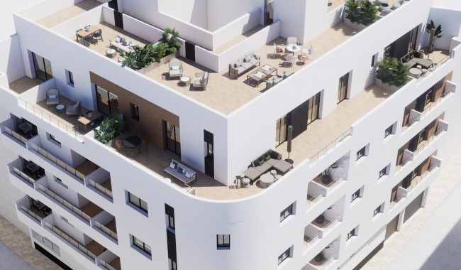 Nybyggnation - Lägenhet - Torrevieja - pueblo