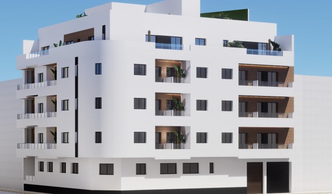 Nybyggnation - Lägenhet - Torrevieja - pueblo
