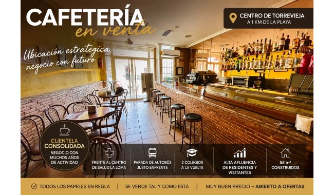 Affärslokaler - Begagnad - Torrevieja - Centro