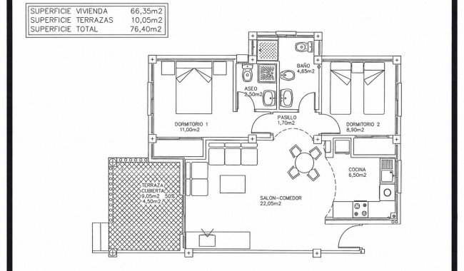 Resale - Apartment - Orihuela Costa - Cabo Roig