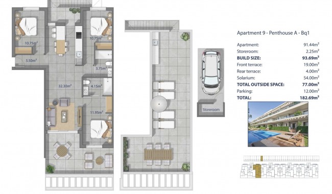 Nowa konstrukcja - Apartament - Los Alcázares - Los Narejos