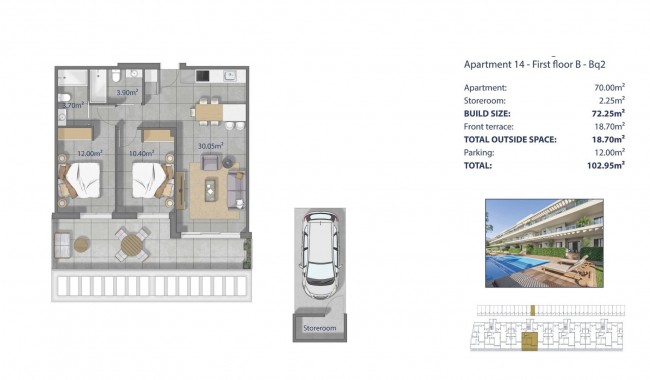 Nowa konstrukcja - Apartament - Los Alcázares - Los Narejos